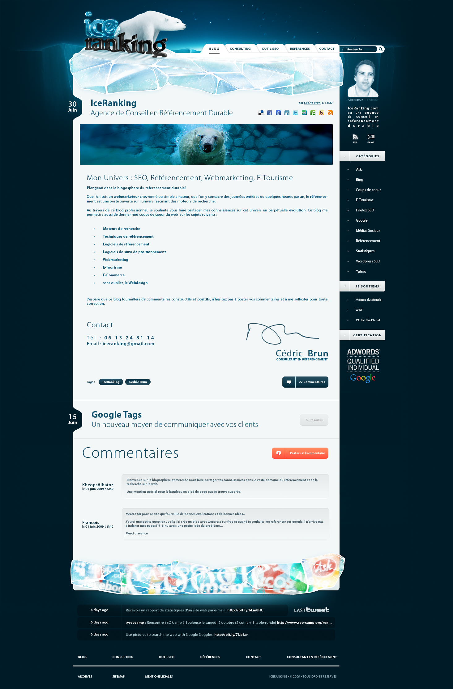Antarctic Website